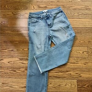 1822 Denim Light Blue Straight Leg Jeans